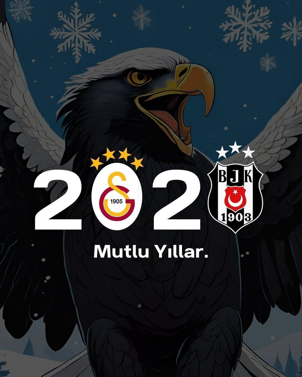 Mutlu Yıllar ☺🖤🤍🦅