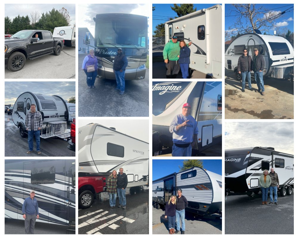 🎉 Big cheers for our newest RV owners! 🎉 We're so excited to see all the adventures these smiling faces are about to embark on! 🚐✨  

Check out the full gallery on our IG 📸👉 @BeckleysRVs

#NewRVAdventures  #BeckleysRVs #RelaxExploreLIVE #WelcomeToTheFamily #RVfamily #RVlife