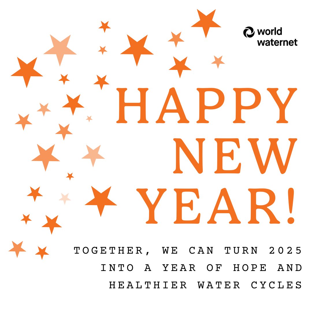 🎉Wishing you a New Year of shared inspiration, deeper collaboration, radical hope and lasting progress. Let’s make 2025 a defining chapter for resilient and healthy water cycles and collective SDG action.

#NewYearNewGoals #2025Action #HealthyWaterCycles #WaterCyclePartnerships