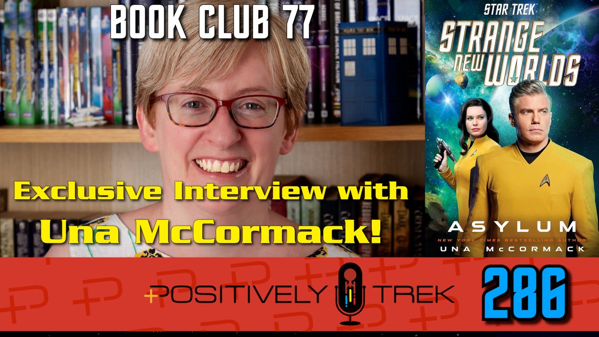 New #PositivelyTrek #BookClub! Hosts <a href="/Kertrats/">Dan Gunther 🖖🏼is on Bsky</a>, @Tyranicus, &amp; @thegoddesslivia are joined by author <a href="/unamccormack/">Dr Una McCormack</a> to discuss her latest novel: #StarTrekStrangeNewWorlds: Asylum! #StarTrek #TrekLit
positivelytrek.com/book-club-poli…