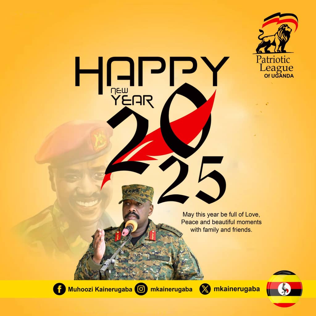 BorninAfrica6's tweet photo. Happy New Year to the Next President of Uganda 🇺🇬 🇺🇬 🇺🇬 🇺🇬 Afande CDF Gen @mkainerugaba 

PLU forever ♥️ https://t.co/Bmzu0i4LIm
