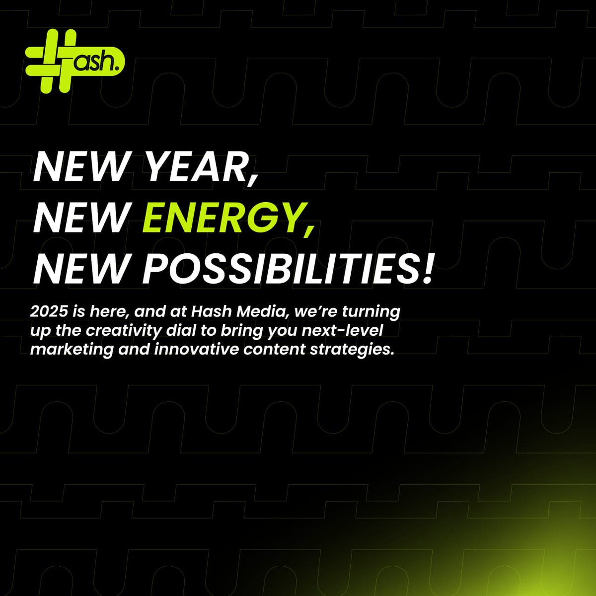 Hashmedia__'s tweet image. 🌟 NEW YEAR, NEW ENERGY, NEW POSSIBILITIES! 🌟

#HappyNewYear2025 #HashMedia #InnovateCreateElevate #MarketingRedefined #YourVisionOurMission