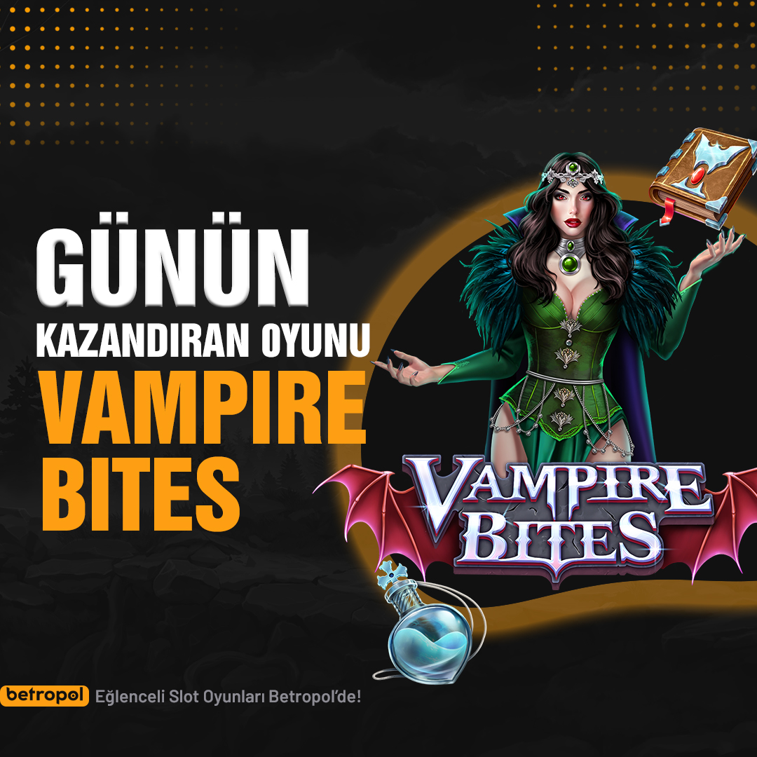 🎮Günün Slot Oyunu: VAMPIRE BITES!

🌟 Maksimum kazanç fırsatının kapıları ardına kadar açık!

🎉 Bu efsane oyunu oynamak için hemen #BETROPOL’e katıl!

🎲Şansını katla, büyük kazançlar seni bekliyor! 💸 

👉  wlinks.me/z7opey 
👉  linktr.ee/betropol
 
  #GününSlotu