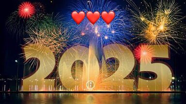 Happy New Year!!! Felice 2025!!! Auguri!!! 🥂🥂❤️🤗🎉
