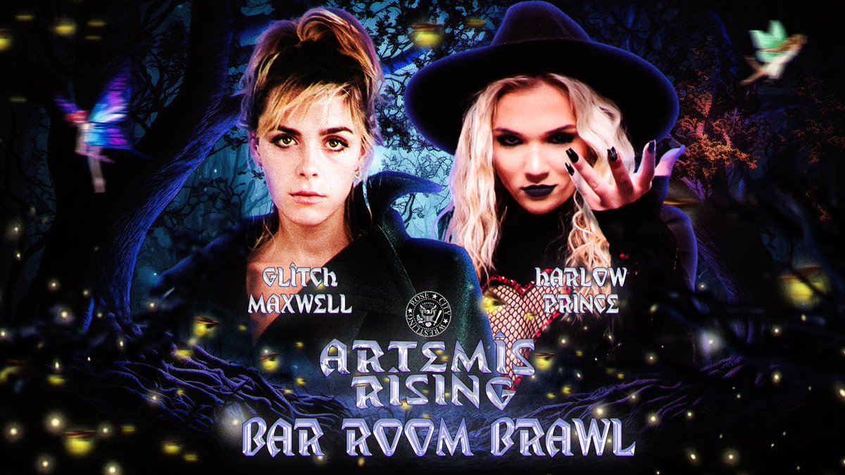 Rose City Wrestling (@rosecitybse) on Twitter photo As announced by @StacyDeVille77 last night, <a href="/UnholyHarlow/">Harlow, the Chosen One</a> and <a href="/GlitchMaxwell/">Glitch In The Matrix</a> will square off in a Bar Room Brawl.
No DQβs. Falls count anywhere in Evergreen Hall. Winner gets a shot at the new Artemis Champion! As announced by @StacyDeVille77 last night, <a href="/UnholyHarlow/">Harlow, the Chosen One</a> and <a href="/GlitchMaxwell/">Glitch In The Matrix</a> will square off in a Bar Room Brawl.
No DQβs. Falls count anywhere in Evergreen Hall. Winner gets a shot at the new Artemis Champion!