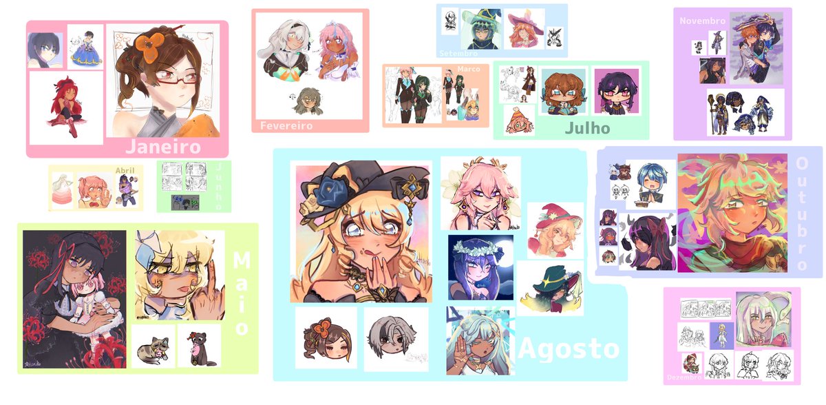 pombinetta's tweet photo. One with all of the drawings https://t.co/dpiVm2kHzJ