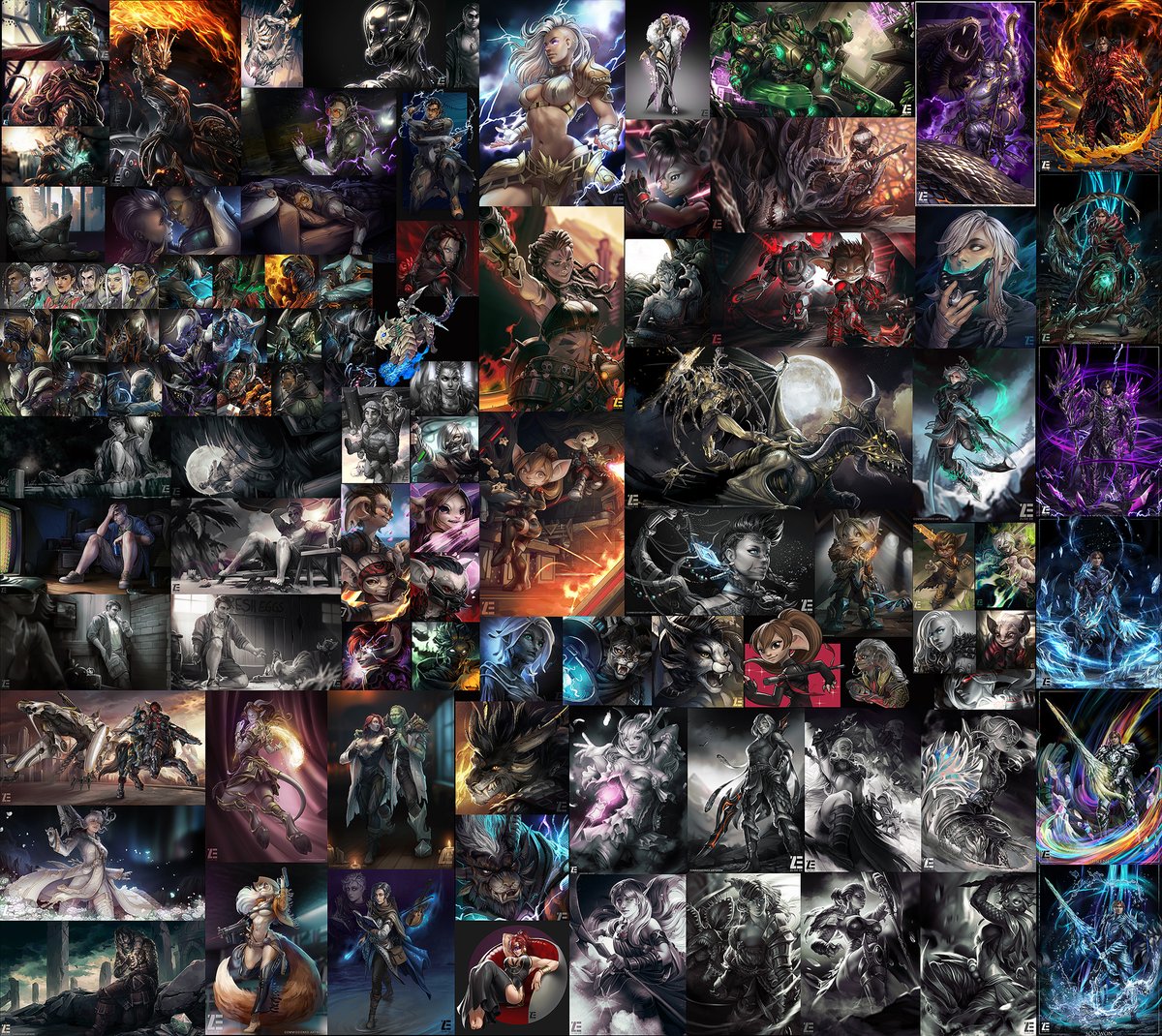 There goes another year of artsing. Happy New Year 🥳