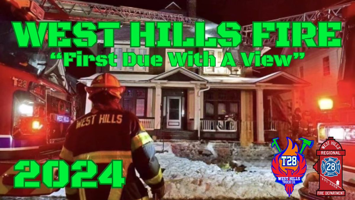 WestHillsRegFD's tweet photo. 👋🏻Goodbye 2024, Hello 2025!👋🏻
The West Hills Regional Fire Department would like to wish you a Happy New Year! 🎉
👀Be sure to check out our year end video that will be released on YouTube later tonight. 🎬
🚨Always remember to drink responsibly and never drink and drive! 🚨 https://t.co/WTS5nNuqnN