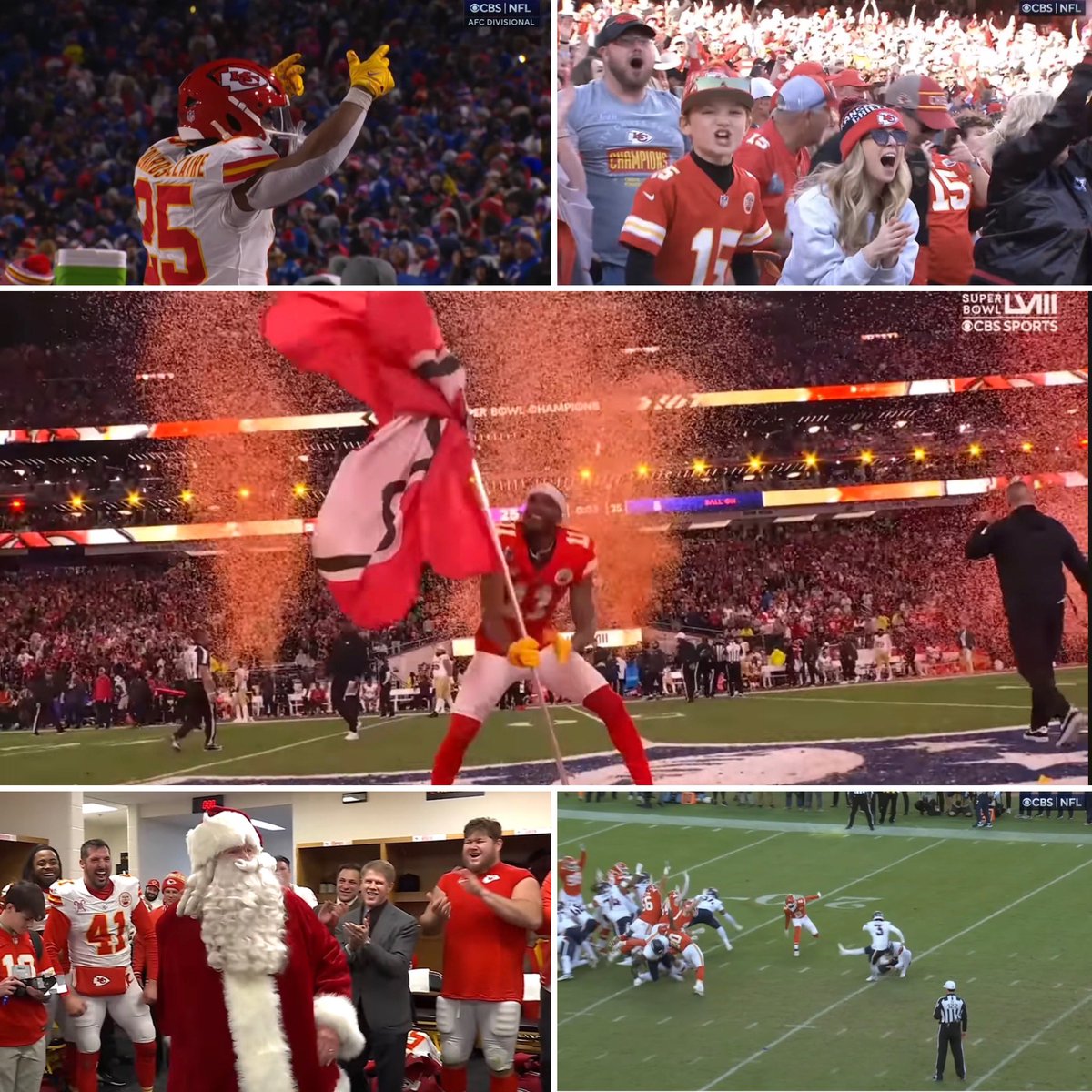 Safe to say 2024 was a great year for the Chiefs 🙌