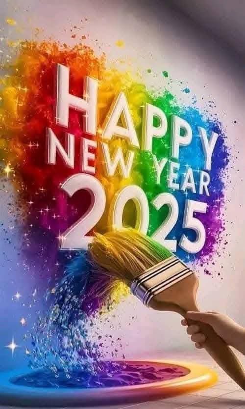 New year, fresh energy, endless possibilities. Let’s make 2025 a year of courage, kindness, and unstoppable progress. Here’s to brighter days ahead—let’s shine! #HappyNewYear