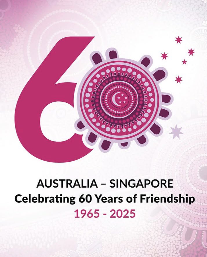 2025 is the 60th anniversary of Singapore’s independence and bilateral relations between #Australia and #Singapore. Our theme ‘Celebrating 60 Years of Friendship’ will showcase throughout 2025 the long running and deep relationship between the two nations.