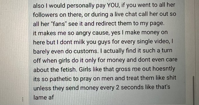 Just being honest 🤷🏻&zwj;♀️ (don&rsquo;t mind my typos I was typing fast lol) Also I guess some lady on Yaychat