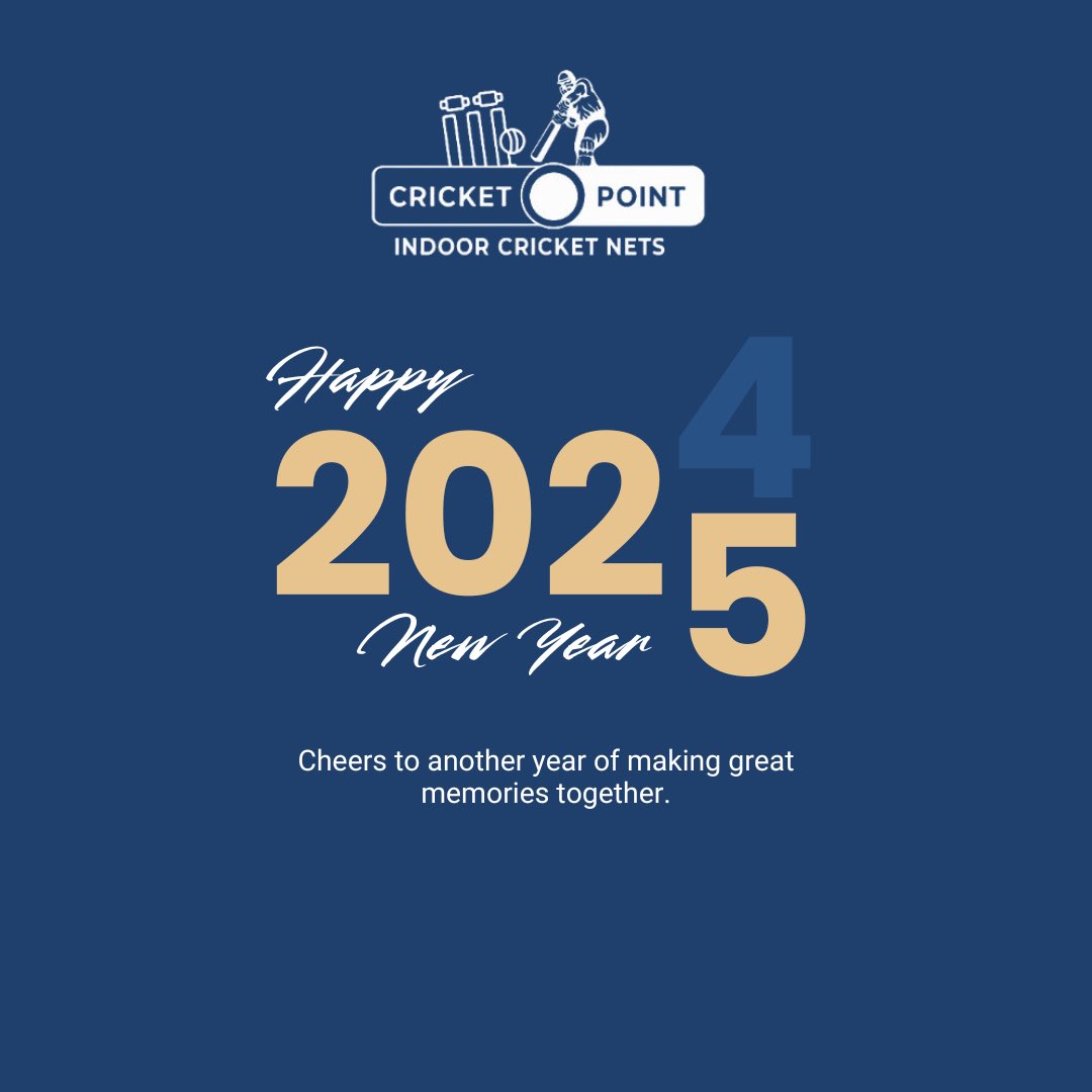 CricketPoint0's tweet photo. Happy New Year from Cricket Point Bolton! 🏏🎉 A heartfelt thank you to everyone who has been part of our journey this year. After an incredible year of transformation with our huge renovation, we’re thrilled to welcome 2025 with even more exciting moments to come! https://t.co/QaD2p1OS9l