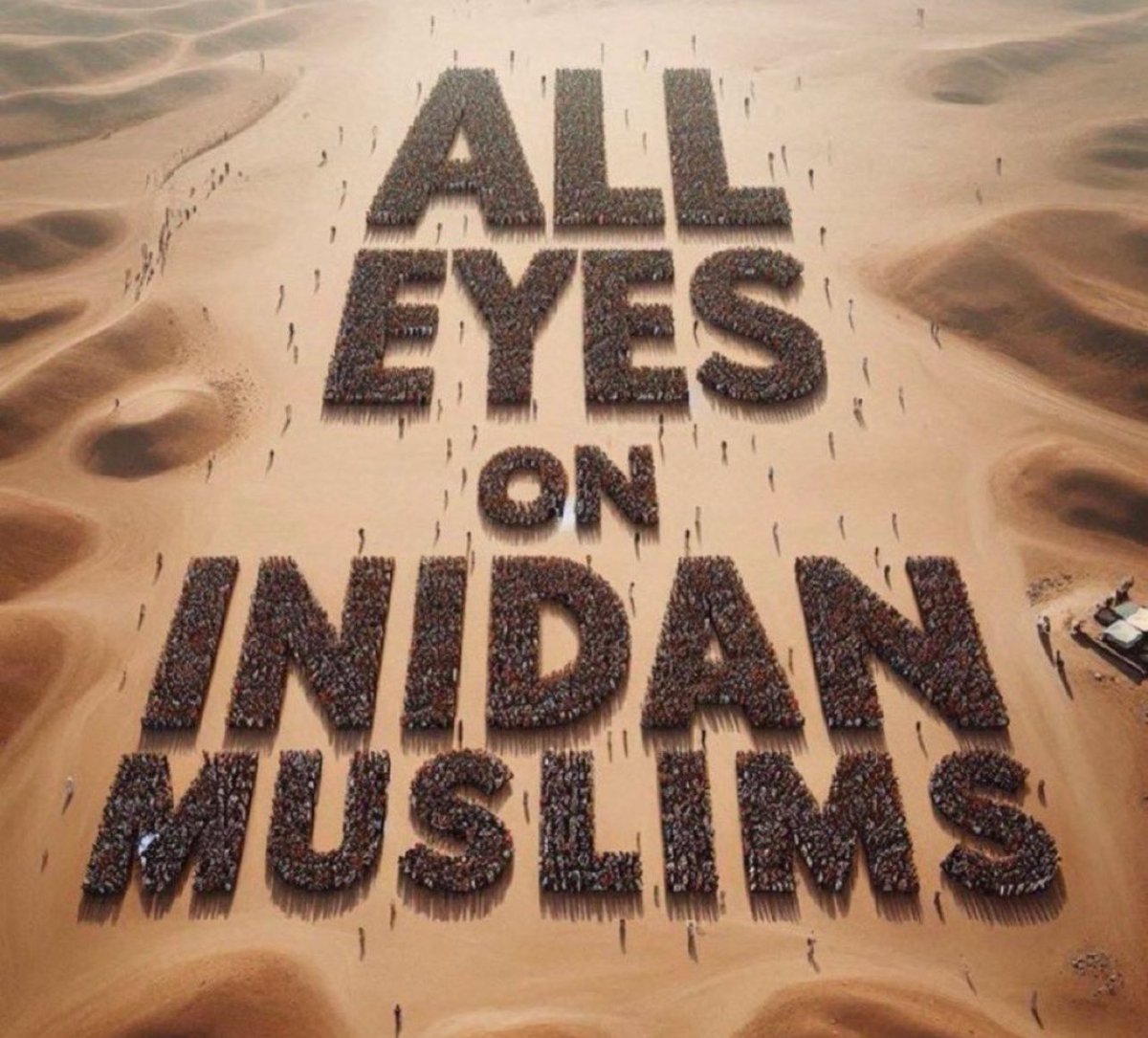 HalalNation_'s tweet photo. All eyes on Indian Muslims 🇮🇳 🤍 https://t.co/3Q4OTS082c