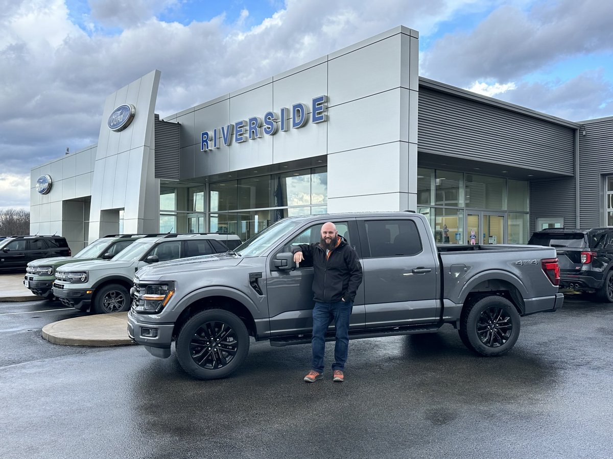 Congratulations Alan Witt on your New 2024 Ford F 150 XLT with the Black Package Plus. Love the Carbonized Gray metallic !!  We appreciate Trust and your continued business.🚗🚙🛻
Ashley, Jimmy, Sammy, and Joey ⁦<a href="/OurFordStore/">Neighborhood Ford Store</a>⁩ ⁦<a href="/FordTrucks/">Ford Trucks</a>⁩ ⁦<a href="/ThurbyFord/">Thurby Riverside Ford</a>⁩