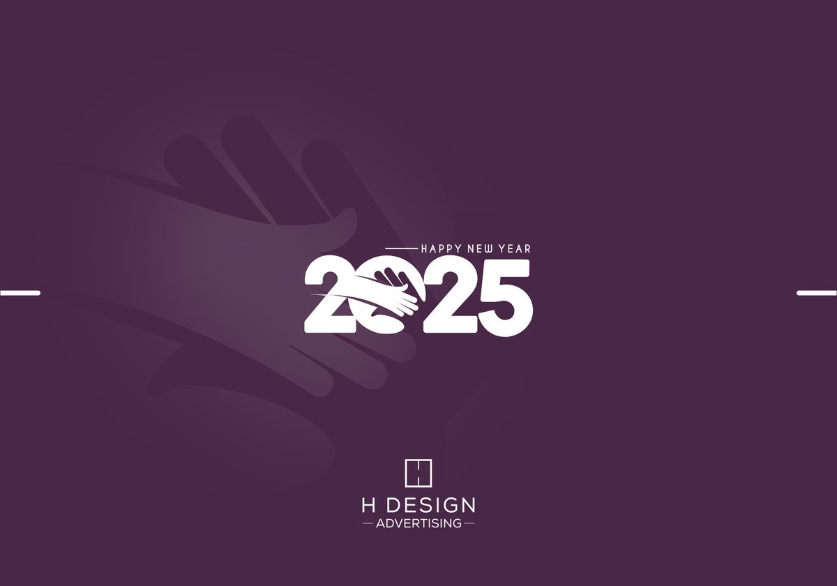 HDesign_adv's tweet photo. لنجعل من 2025 عامًا لا يُنسى
#اتش_ديزاين #hdesign_adv  #HappyNewYear2025 #happy_new_year #2025newyear https://t.co/K3yyMrJiIe