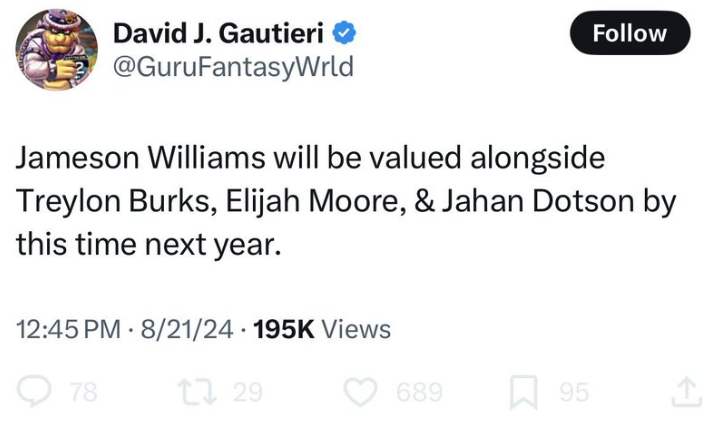Fantasy Receipts tweet media