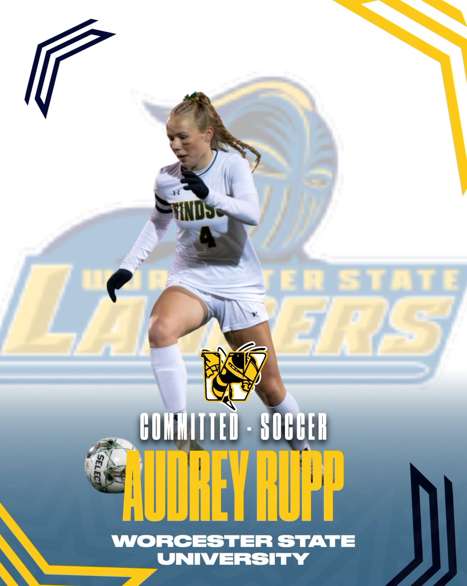 AthleticsWSD's tweet photo. As we close out 2024, another of our 2025 graduates has decided their athletic future. Congrats to Audrey Rupp on her commitment to play soccer at Worcester State University in Massachusetts. #alwaysajack https://t.co/zhTVNZCFlF