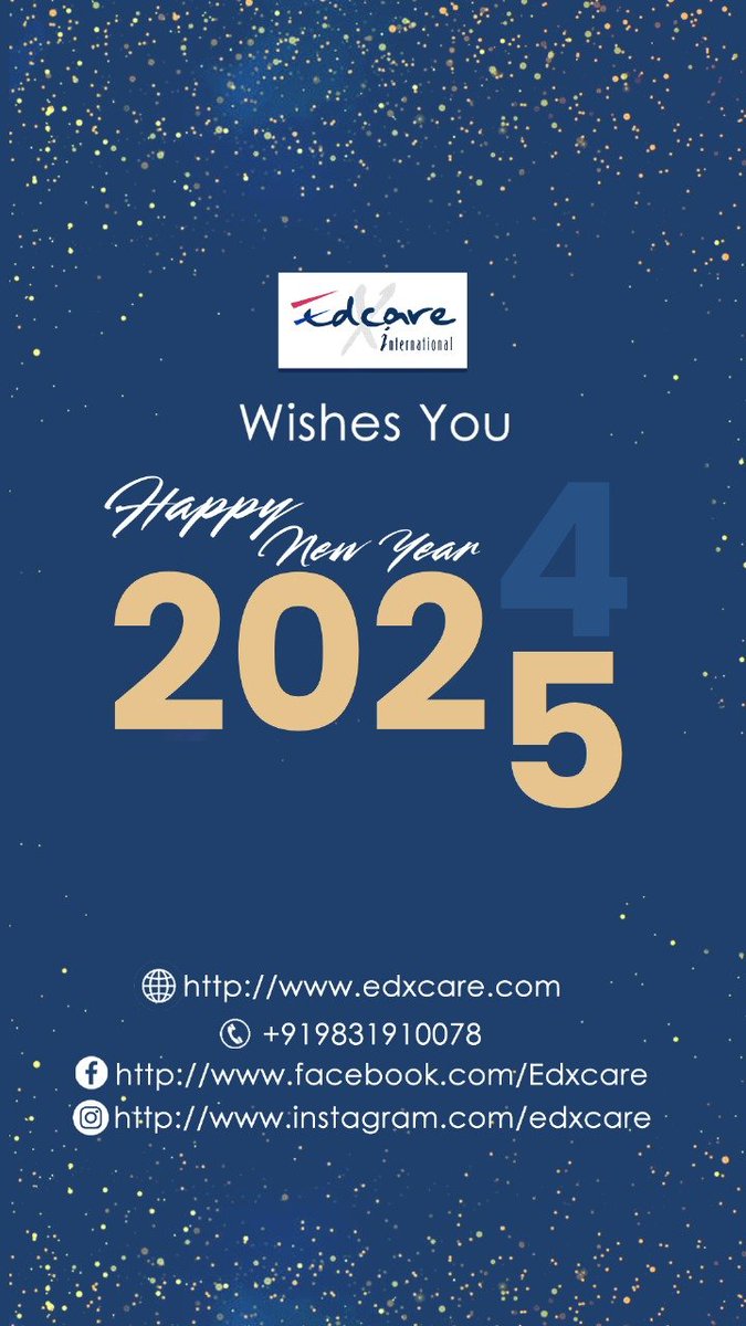 edxcare's tweet photo. #HappyNewYear2025 https://t.co/MiKHdwXAmf