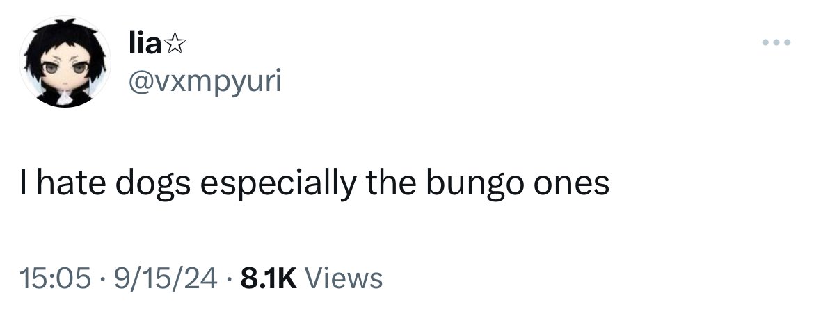 another year has ended so you know what that means…

🌟 BSDTWT WRAPPED 2024 🌟

— here’s some of the funniest tweets &amp; moments i witnessed in the twt side of the bsd fandom this year!