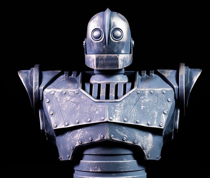 CharroZuck's tweet image. Iron Giant
Sculpt: @fotismint #Zbrush
Resin: @SirayaTech Fast Navy Grey
Printer: @mypeopoly Forge & @WhamBamSystems XTR
Supports: @lychee3d
#irongiant #3Dprinting #3dprinter
