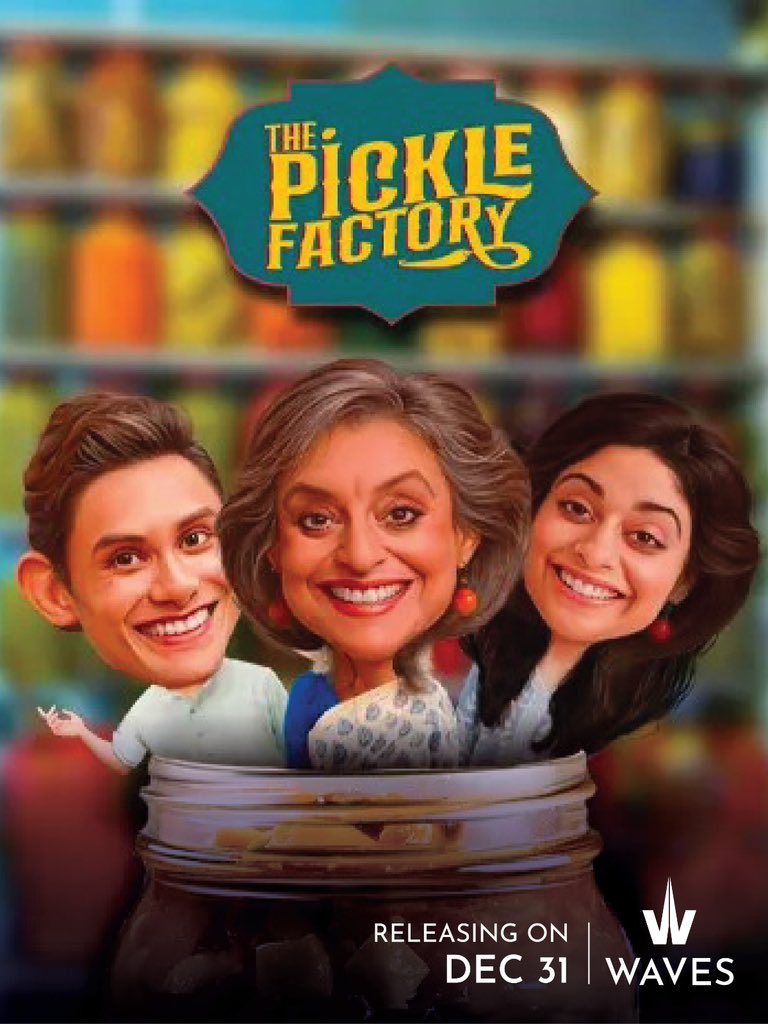 suyashpachauri's tweet photo. NOW AVAILABLE, THE PICKLE FACTORY'S TRAILER PREMIERES ON WAVES Prepare yourself for surprises, mayhem, and hilarity. This is the trailer for the entertaining series #ThePickleFactory, which will debut exclusively on the #Waves OTT platform on December 31, 2024. #TanyaManiktala https://t.co/K8tfQsFaUa