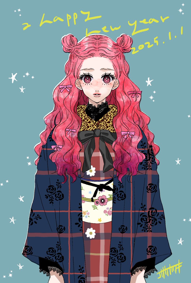 あけましておめでとうございます☺️💕
今年も沢山のことに挑戦していきたいです✨
がんばるのでよろしくお願いします！
みなさんも良き1年になりますように！