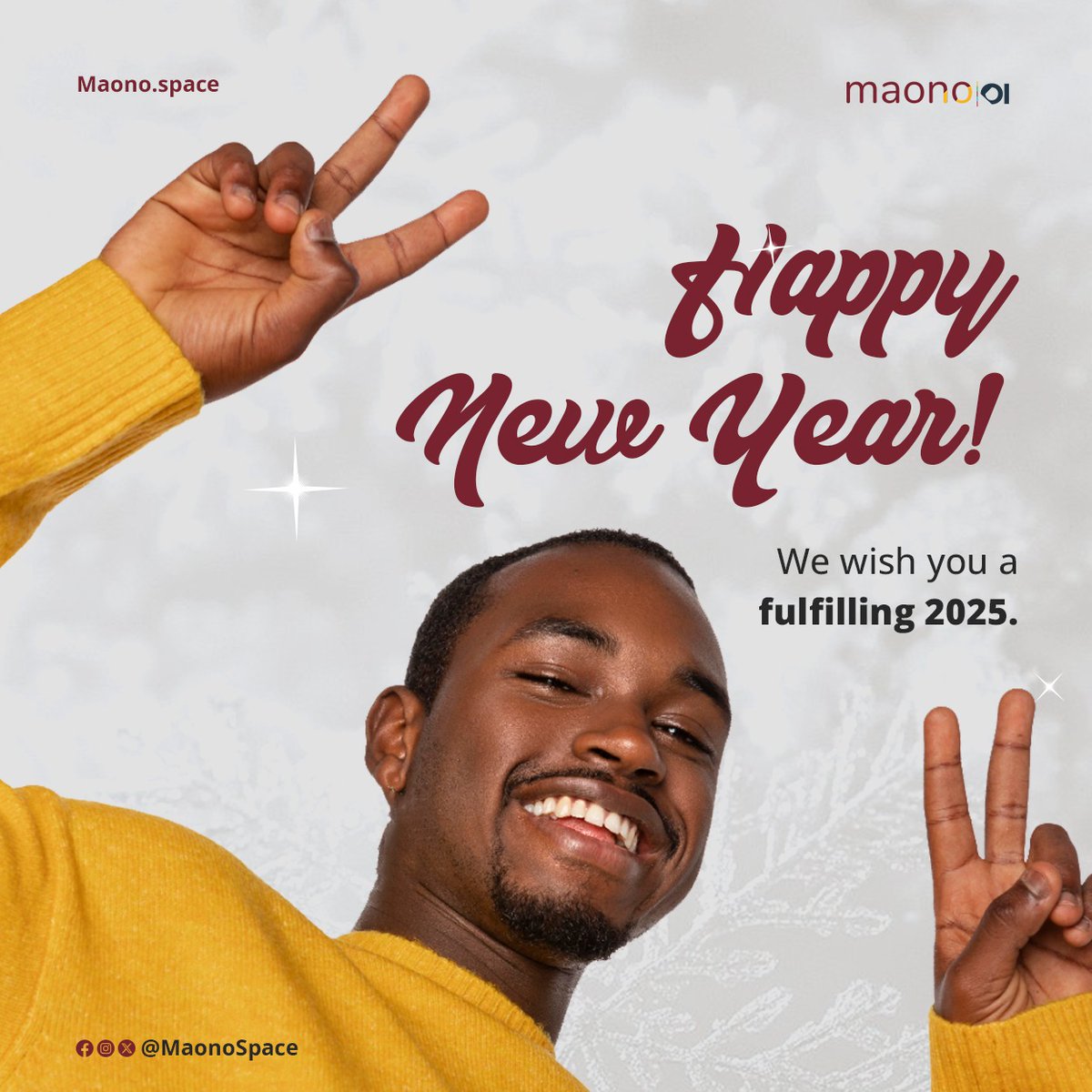 A new beginning, to more fulfilling moments together.

#NjooMaono #Maonospace