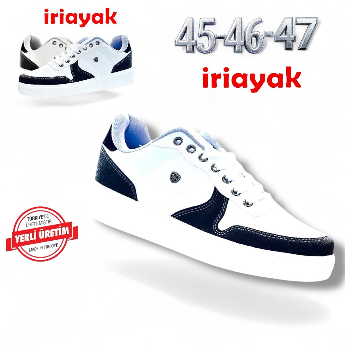 iriayak's tweet photo. Erkek Büyük Numara Spor Ayakkabı (45-46-47-48) https://t.co/84YHpUHsHG