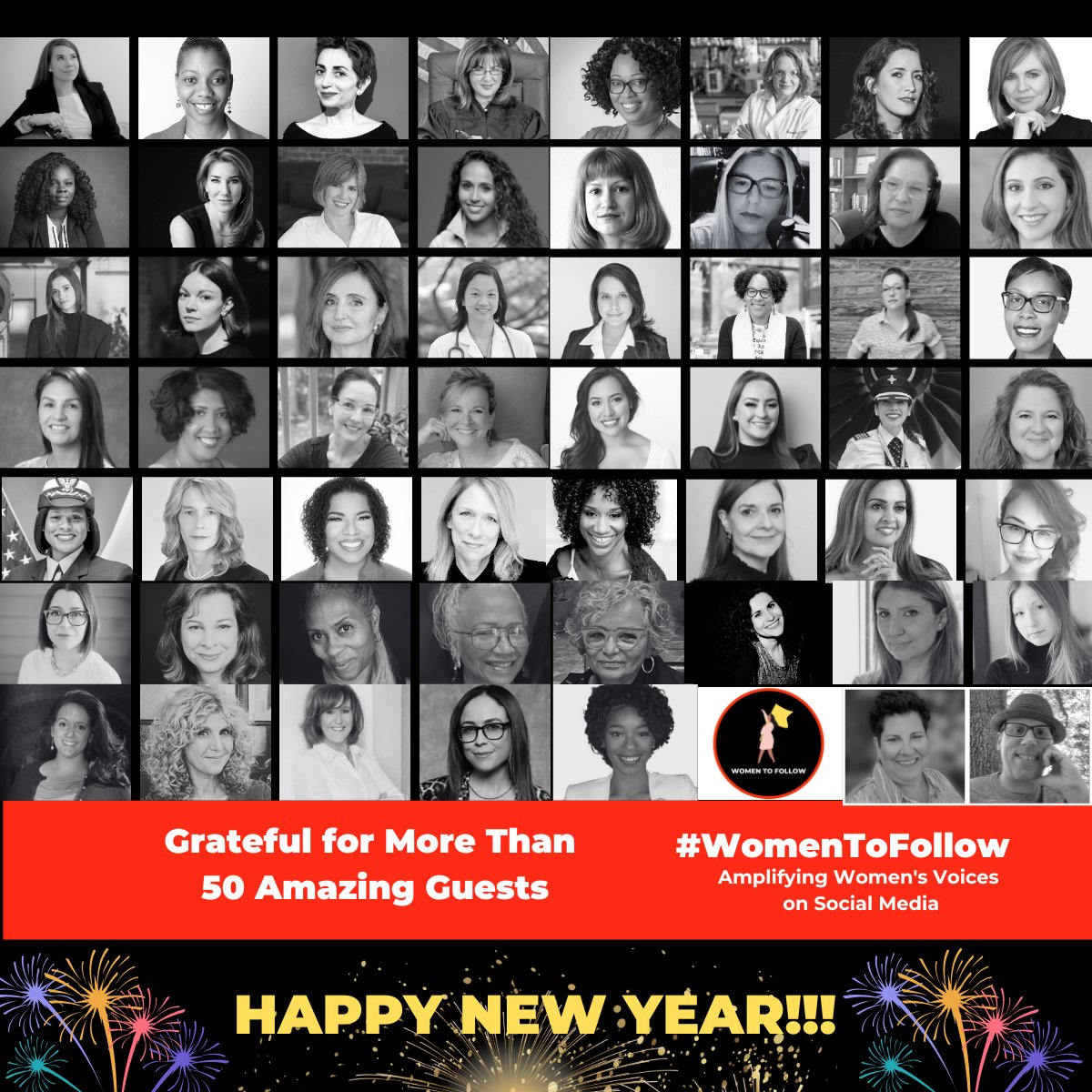 1/ Grateful for the more than 50 inspirational women I have interviewed on my #WomenToFollow livestream shows!💃

We have so many gifts and light to give the world.💫

Be bold! Follow your instincts! 💕

We are all uplifted by the support and wisdom we give and receive in