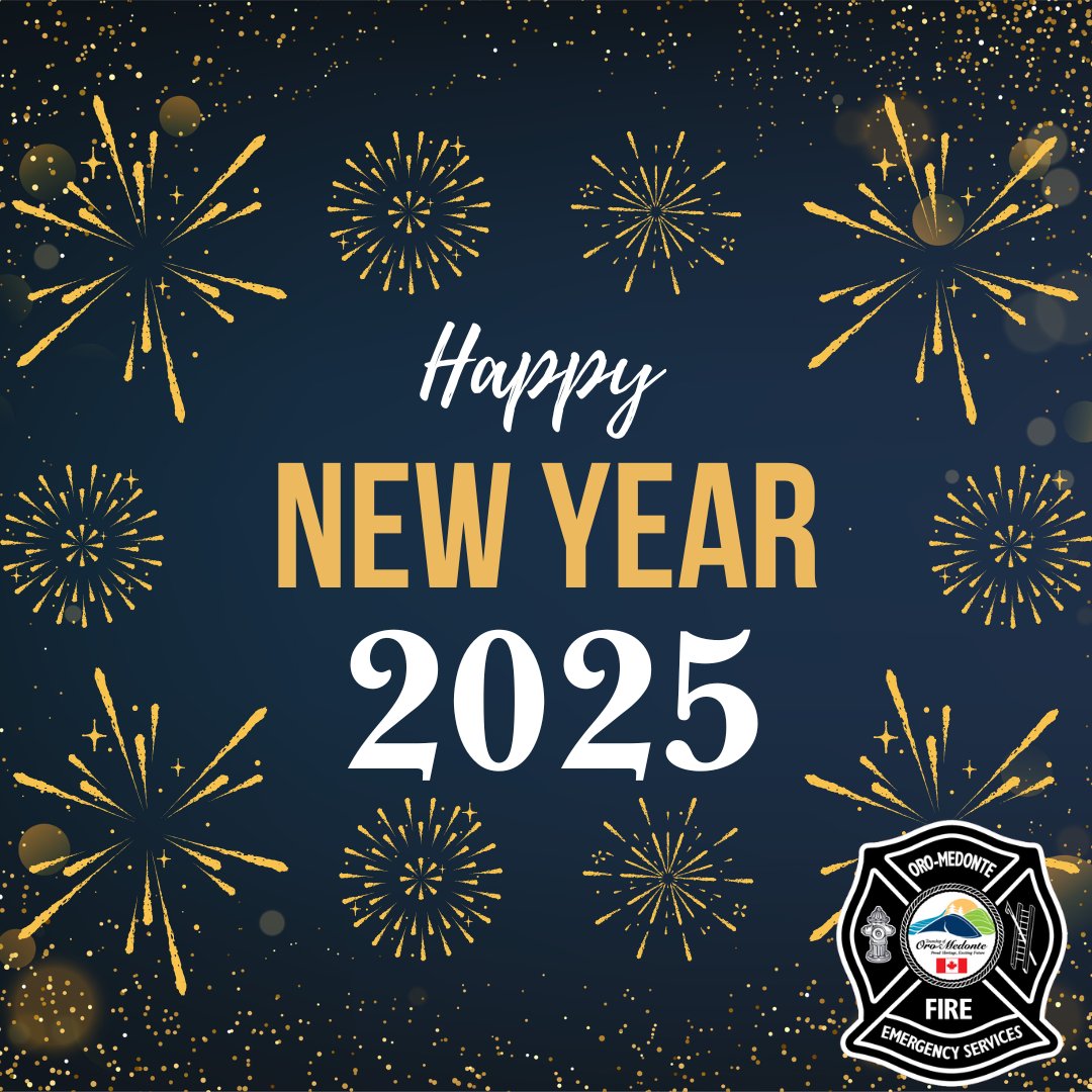 Happy New Year from OMFES!

Oro-Medonte Fire and Emergency Services wishes everyone a joyful and safe 2025. Let’s celebrate responsibly and look out for each other. Stay safe and enjoy the festivities!

#HappyNewYear #OMFES #StaySafe