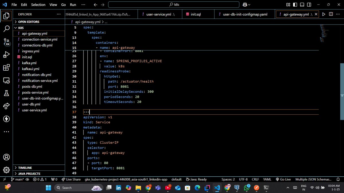 gauravpisall's tweet photo. Day 67/100 of #100DaysOfCode π
>Spent 7 hours coding today, mainly fixing deployment issues with Kubernetes on GKE π». Finally deployed the app! π
>Also covered topics on Task Scheduling and Async Task Scheduling β°.
#NewYearCoding #Kubernetes #GKE #SpringBoot https://t.co/mNaDlSClmI