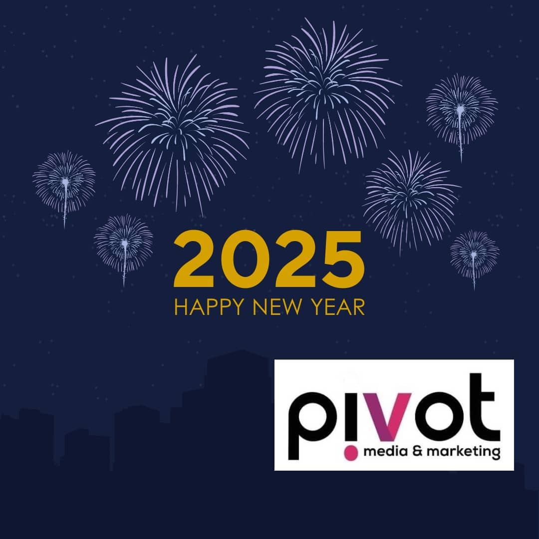 Pivot Media (@pivotmediaug) on Twitter photo Here’s to a fresh start and new opportunities in 2025. Wishing you a year full of growth, connection, and meaningful stories. #HappyNewYear 
#PivotPR Here’s to a fresh start and new opportunities in 2025. Wishing you a year full of growth, connection, and meaningful stories. #HappyNewYear 
#PivotPR