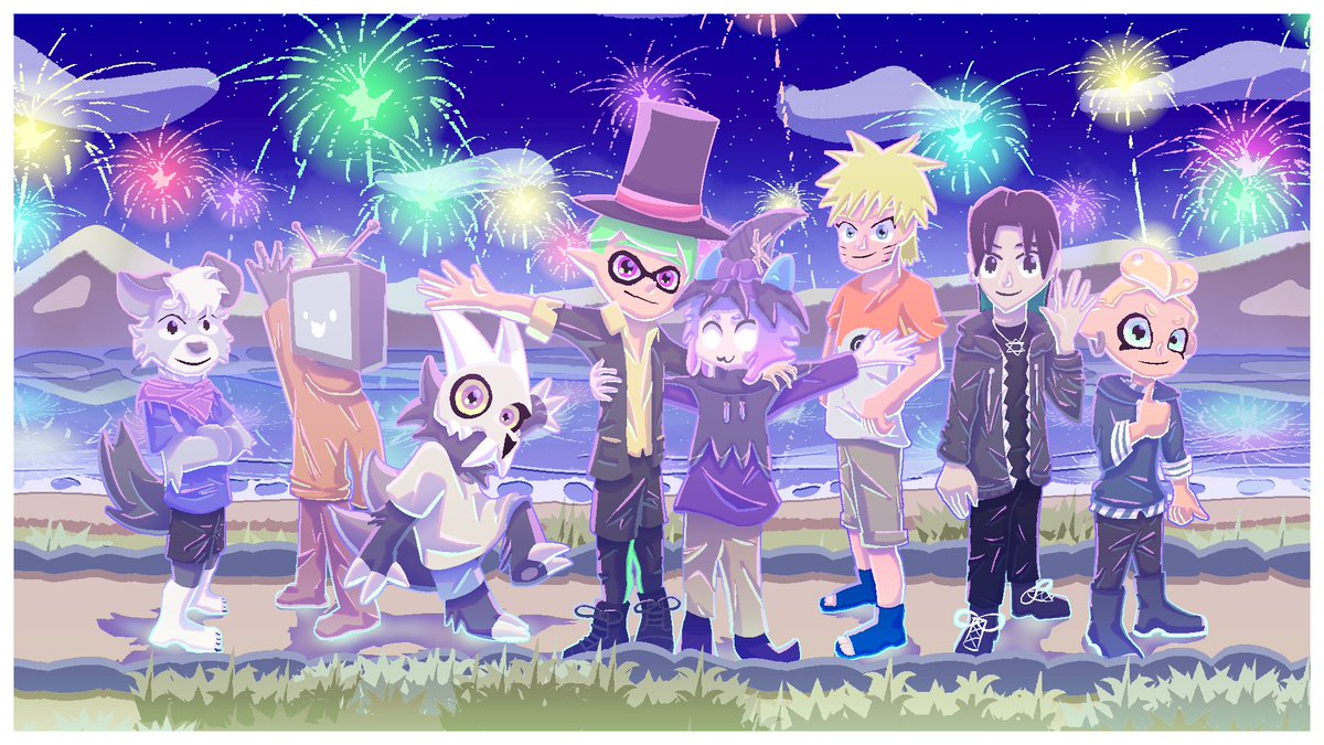 an1kiladoru's tweet image. y pa cerrar el año les dejo este dibujo pa los del server del laytonas, me a tomado tiempo hacerlo pero a valido la pena, igual espero que hayan tenido un buen año y que el siguiente sea mejor