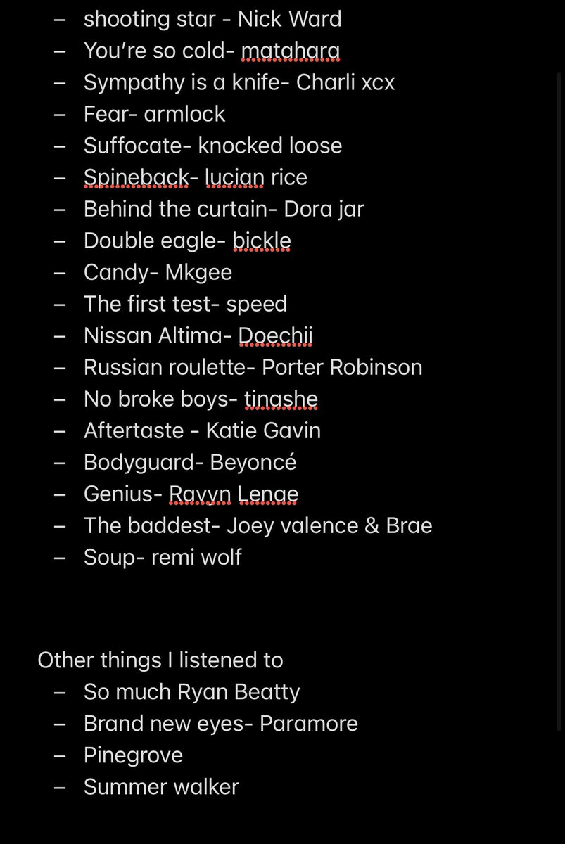 Almost midnight  here…  favourite songs of the 2024. Weeeehoooo! Love ya!