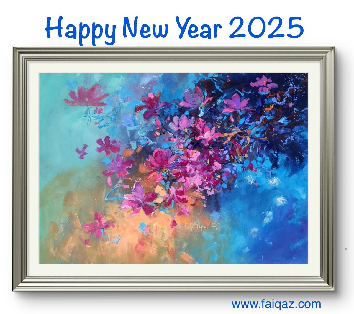 FaiqaUppal's tweet photo. May this year be full of love, peace and beautiful moments with family and friends

#faiqaz #newyear #2025 #artgallery #painting #canvaspainting https://t.co/rdJGCI7HID