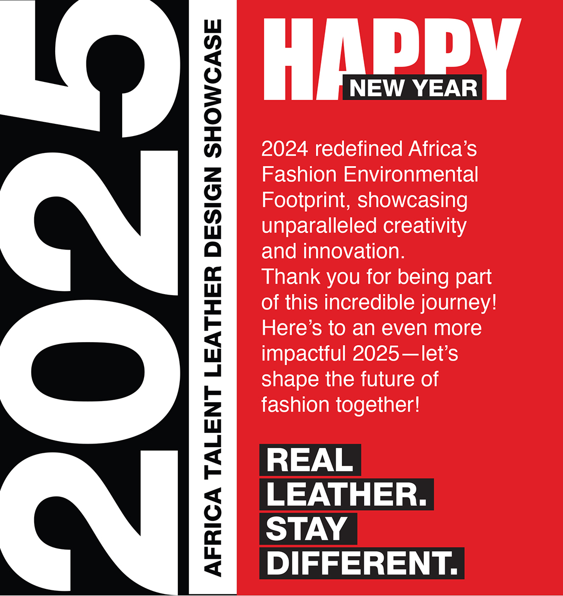 2024 redefined Africa’s Fashion Environmental Footprint, showcasing unparalleled creativity and innovation. Thank you for being part of this incredible journey! Here’s to an even more impactful 2025—let’s shape the future of fashion together! #RLSD2025 #HappyNewYear #SlowFashion