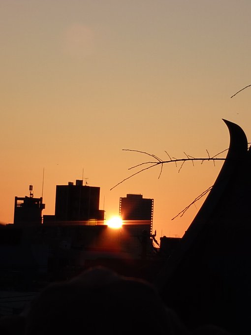 雲一つない快晴 