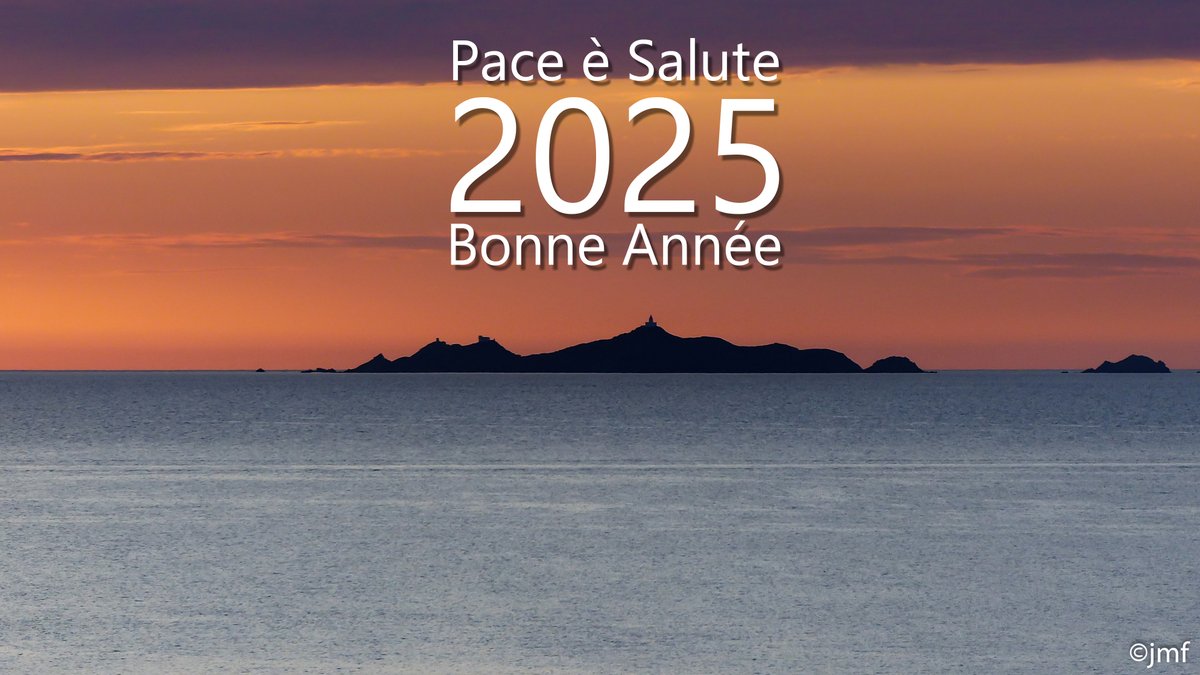 ⚡️Bonne Année 2025 - Pace è Salute
#HappyNewYear #corsica #corse #island