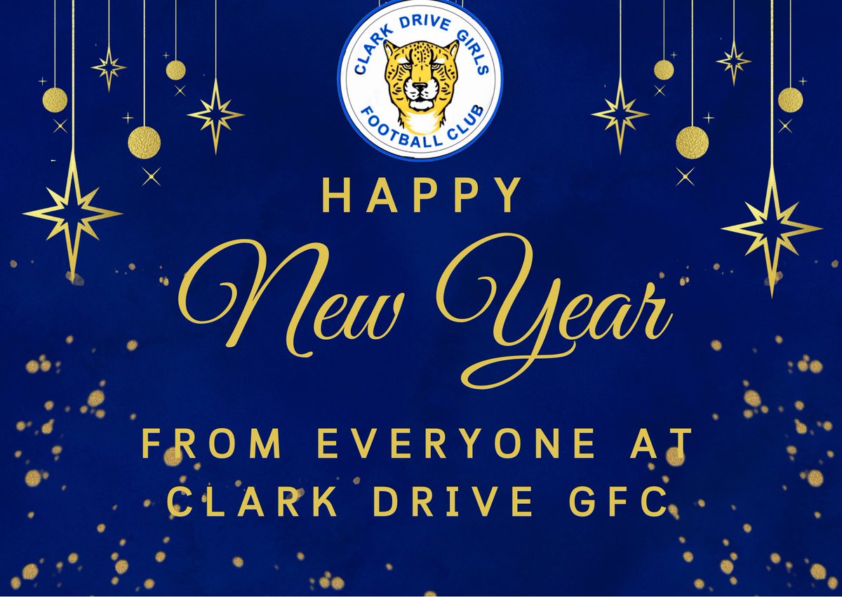 Happy New Year 🤝

From everyone at Clark Drive Girls FC, thank you for your support in 2024 🫡

Best wishes for 2025, we’ll see you all very soon ⚽️