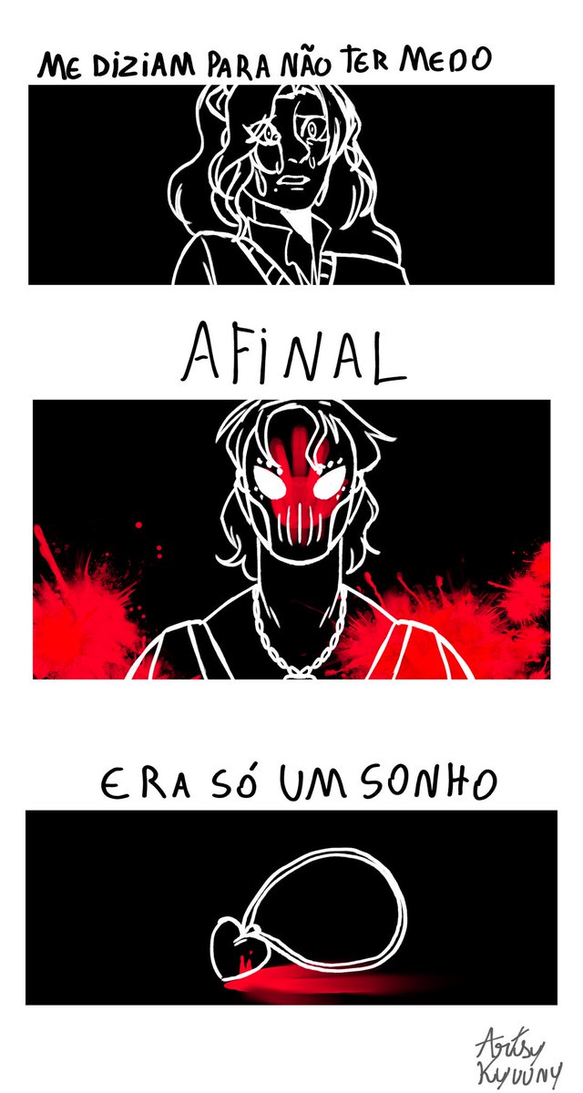 ArtsyKyuuny's tweet image. (repost) Nathalia Scompa: Profstizada #NatalMacabro