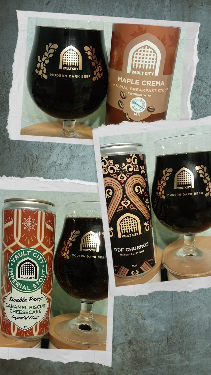 I probably should have taken a bit more notice of the %ABV for these Impy Stouts...

But hey ho, I'm on the last one, and I'm still awake ! ☕️🍺😁