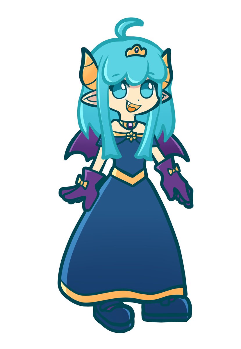 Aqua ver. Dark Princess
Alt Skins for my #Puyo #OC based on #PuyoQuest Alts [19/24]
I will post them in the middle and end of the month.
#puyopuyo