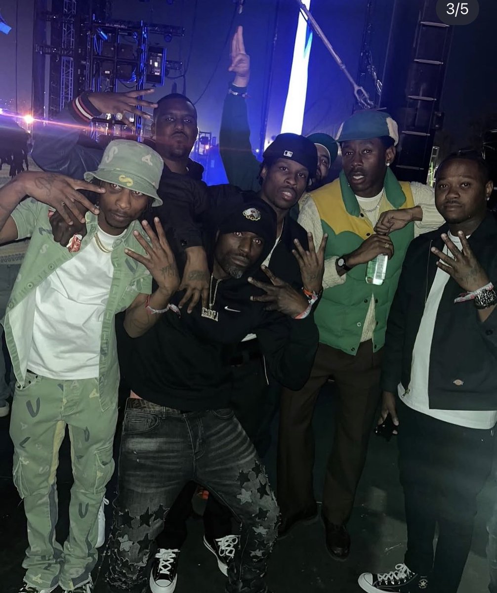 Hittaj3tml's tweet image. Salute @tylerthecreator for always fucking with the Gang #TheSource #DoBetterHeadlines