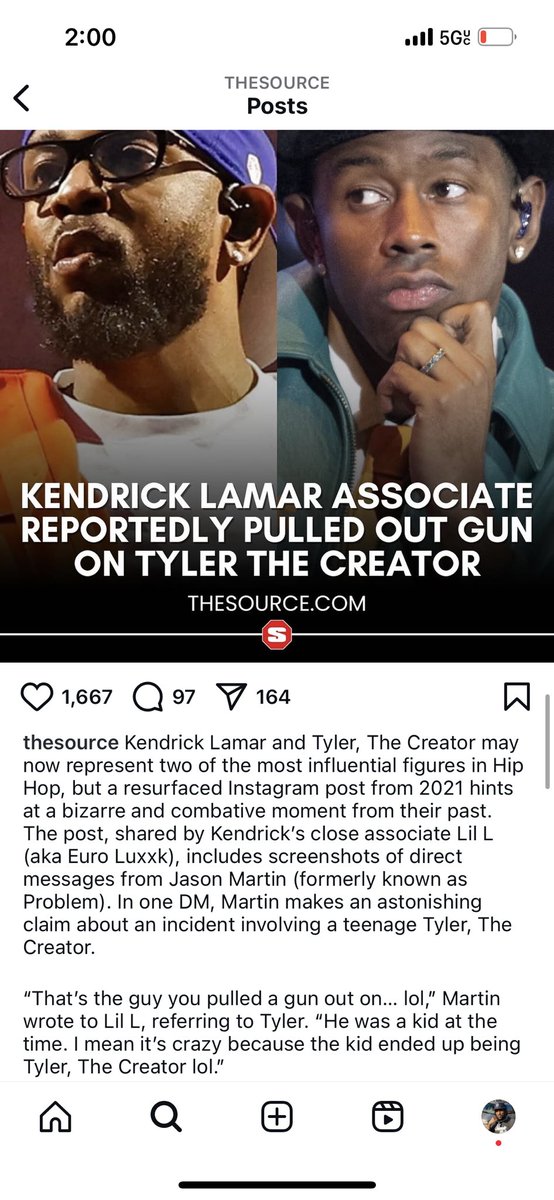 Hittaj3tml's tweet image. Salute @tylerthecreator for always fucking with the Gang #TheSource #DoBetterHeadlines