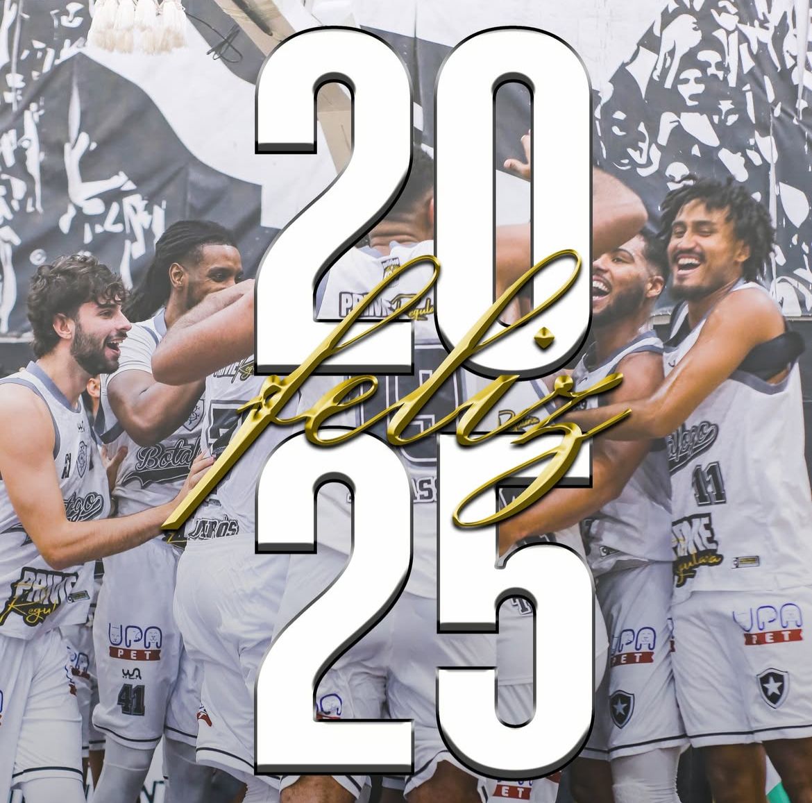 Desejamos um 2025 cheio de prosperidade e felicidade para todos da Família Botafogo! 

Seguimos juntos! 🔥🔥🔥