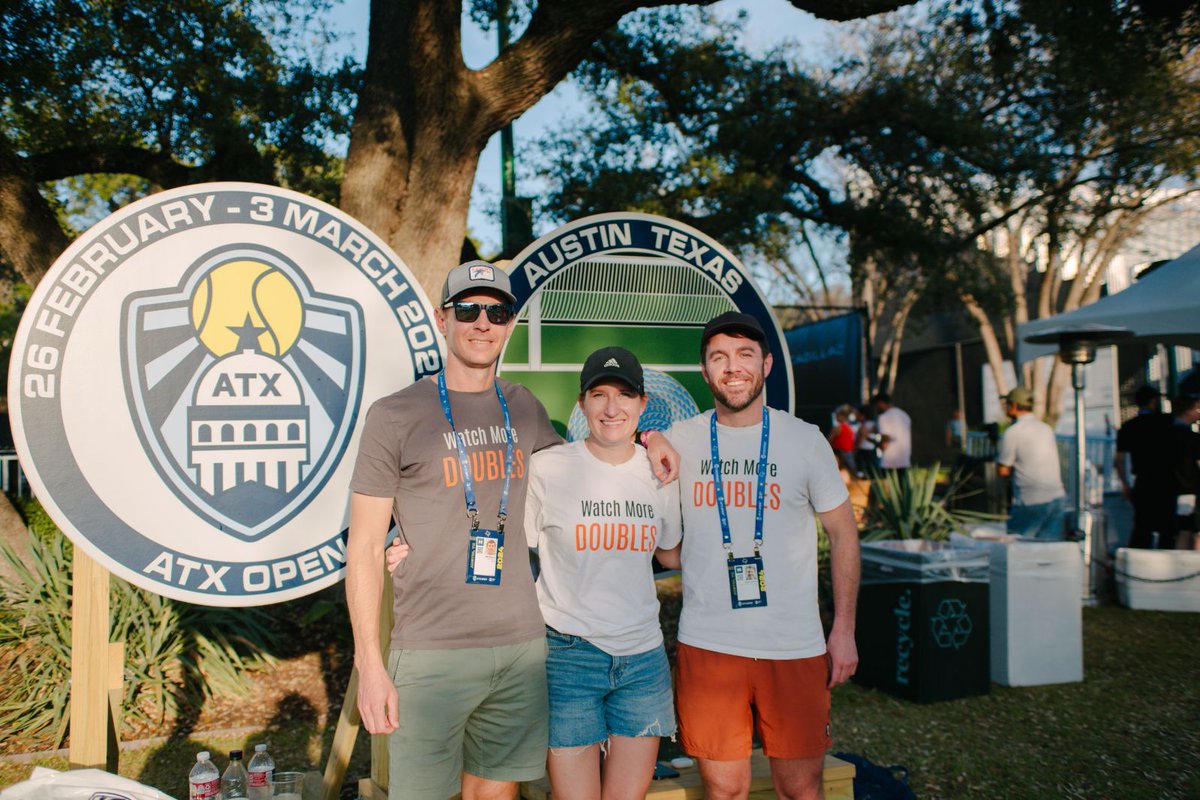HanlonWalsh's tweet image. ✍️18 doubles stories written
📸Event coverage in Dallas, Austin, and Toronto
🎙️Media + PR tournament staff in Houston
Cheers to my 5th year covering pro doubles and excited for new stories and opportunities to come in 2025. #WatchMoreDoubles
