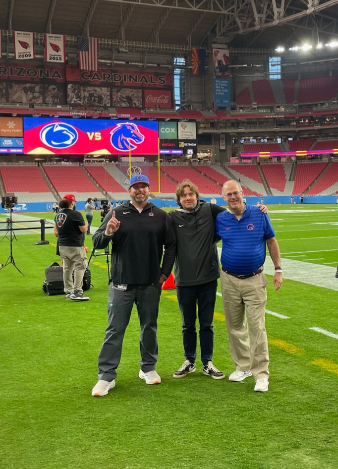 Bob Behler (@bsubob) on Twitter photo Our crew on the field pregame. <a href="/PCavender64/">Pete Cavender</a> & I have the <a href="/BroncoSportsFB/">Boise State Football</a> Fiesta Bowl call on <a href="/KBOIRadio/">KBOI Radio</a> 93.1 FM, the <a href="/varsity/">Varsity</a> app, and online.
broncosports.com/watch/?Live=62โฆ
From <a href="/Learfield/">LEARFIELD</a> Our crew on the field pregame. <a href="/PCavender64/">Pete Cavender</a> & I have the <a href="/BroncoSportsFB/">Boise State Football</a> Fiesta Bowl call on <a href="/KBOIRadio/">KBOI Radio</a> 93.1 FM, the <a href="/varsity/">Varsity</a> app, and online.
broncosports.com/watch/?Live=62โฆ
From <a href="/Learfield/">LEARFIELD</a>