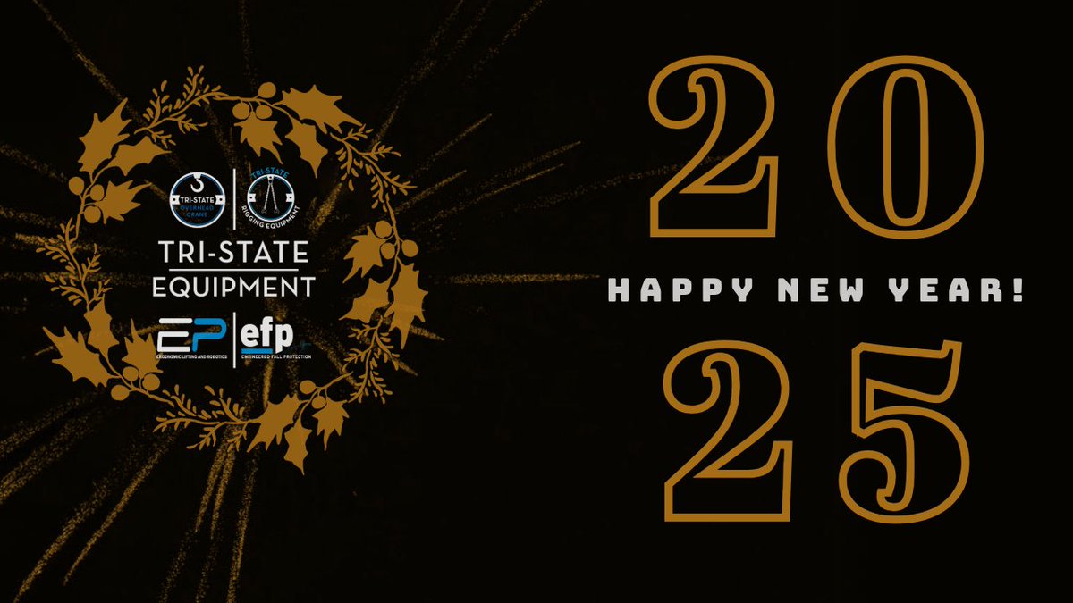 As we welcome 2025, we're grateful for the trust you place in our family of companies. Here's to another year of providing comprehensive industrial solutions for all your equipment needs.

#HappyNewYear #NewYear2025 #materialhandling  #industrialsolutions #industrialsafety