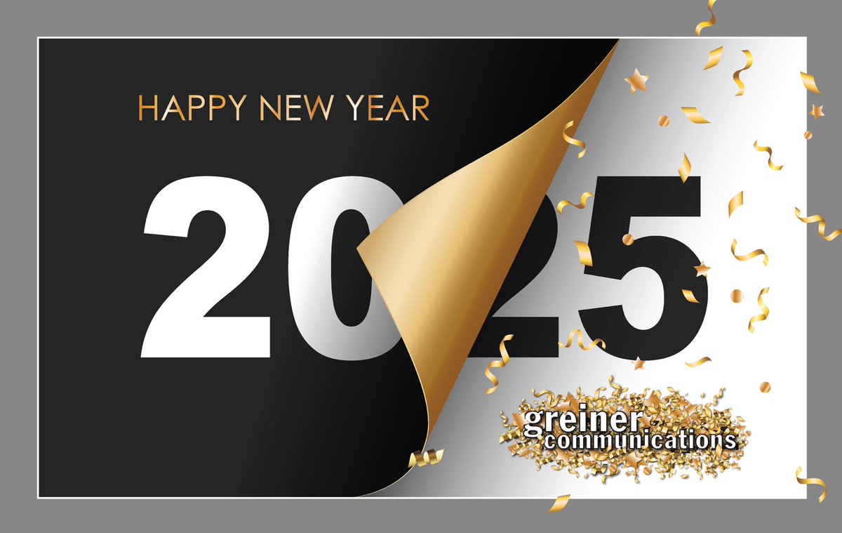 GreinerComm's tweet photo. #HappyNewYear #Goodbye2024 #2025HereWeCome #NewYearNewGoals #YearOfPossibilities https://t.co/0Gg04DZzSB